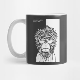 Golden Snub Nosed Monkey Mug